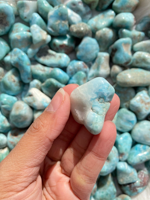 Larimar Tumbled Stone 1pc