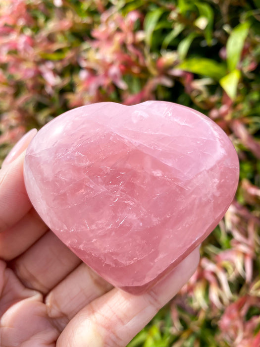 Rose Quartz Heart