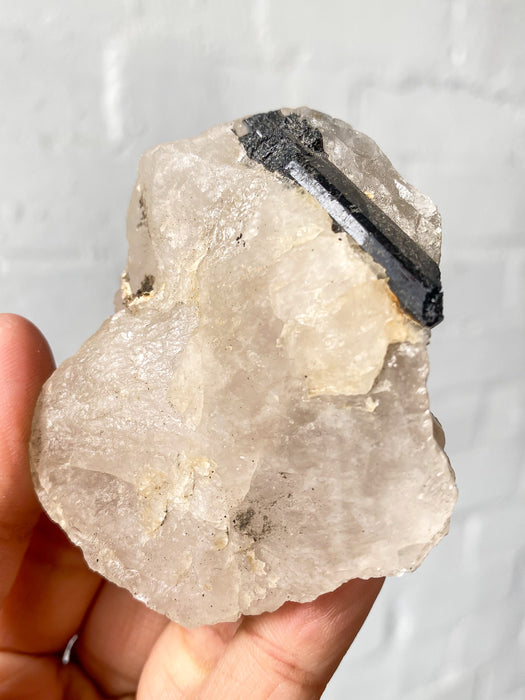 Tourmalinated Quartz Rough T3