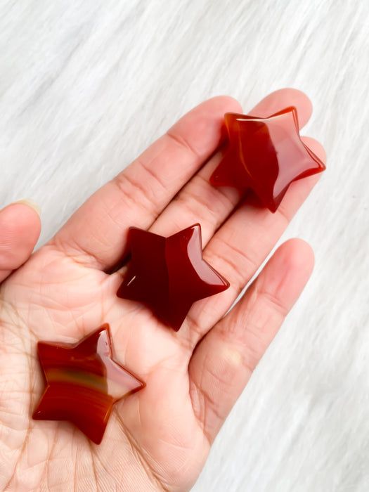 Carnelian Mini star 1pc