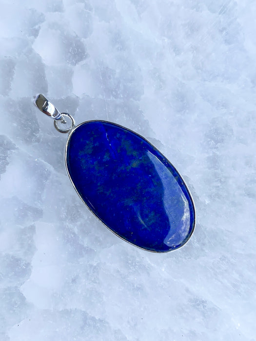 Lapis Lazuli Oval Pendant P16