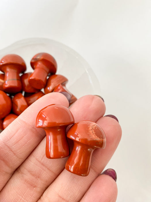 Red Jasper Mushroom