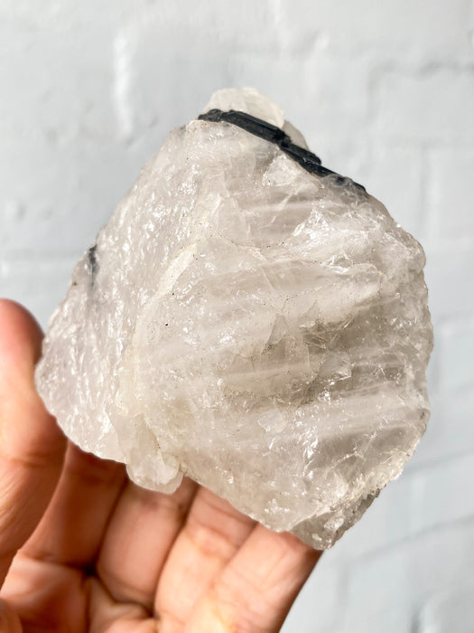 Tourmalinated Quartz Rough T2