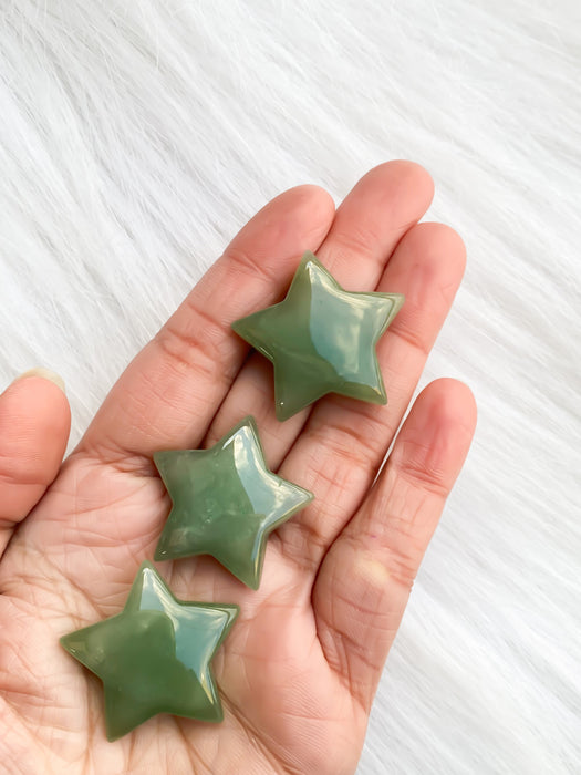 Green Aventurine Mini Star 1pc