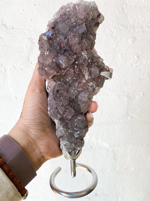 Amethyst Cluster On Stand ACM61