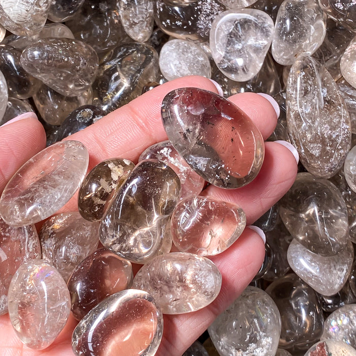 Smokey Quartz Tumbled Stones