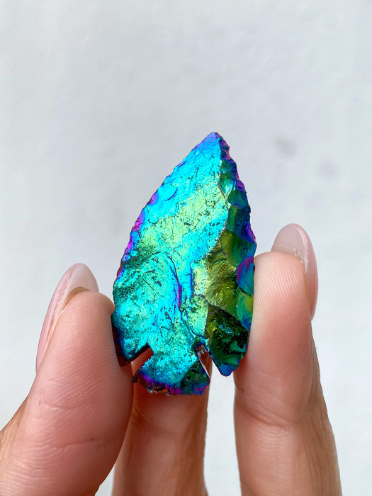 Arrowhead Aura Quartz 1Pc