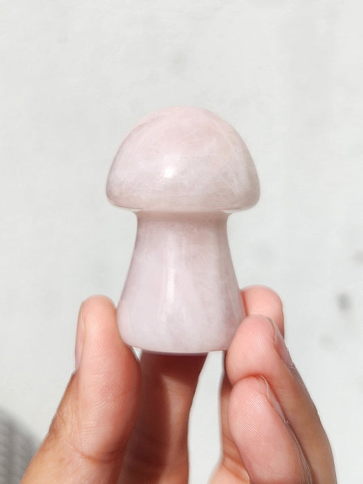 Rose Quartz Mushroom Craving 1pc