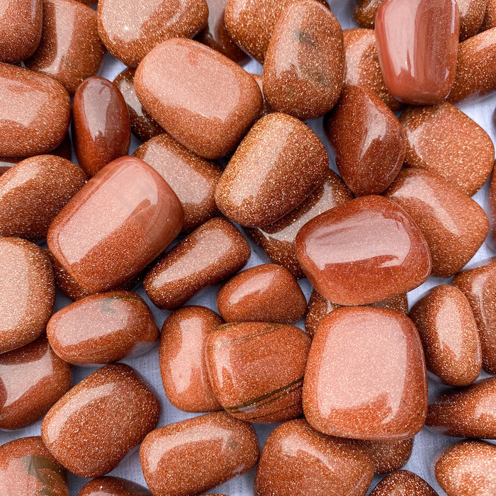 Gold Sandstone Tumbled Stones