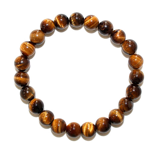 Tigers Eye Bead bracelet 10mm