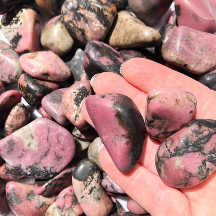 Rhodonite Tumbled Stones