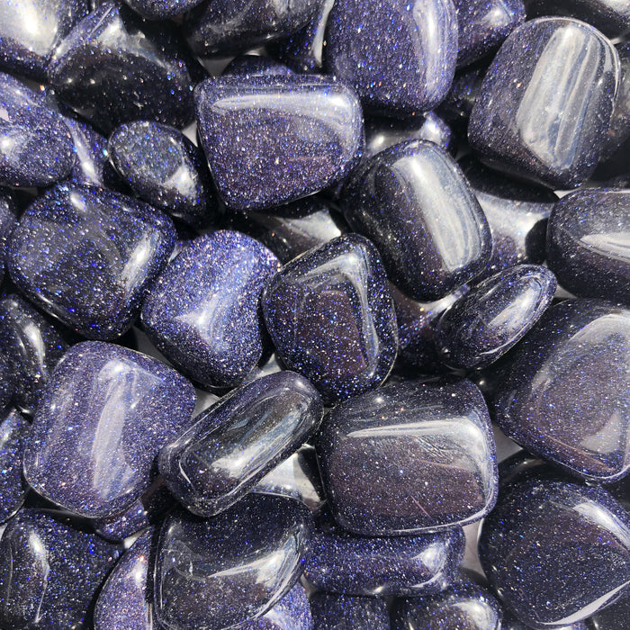 Blue Sandstone Tumbled Stones