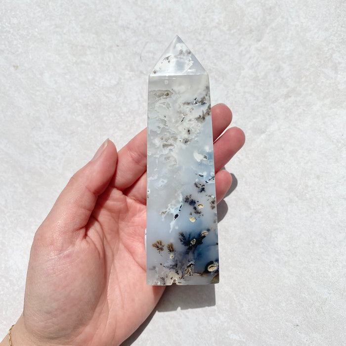 Dendritic Agate Obelisk DA12