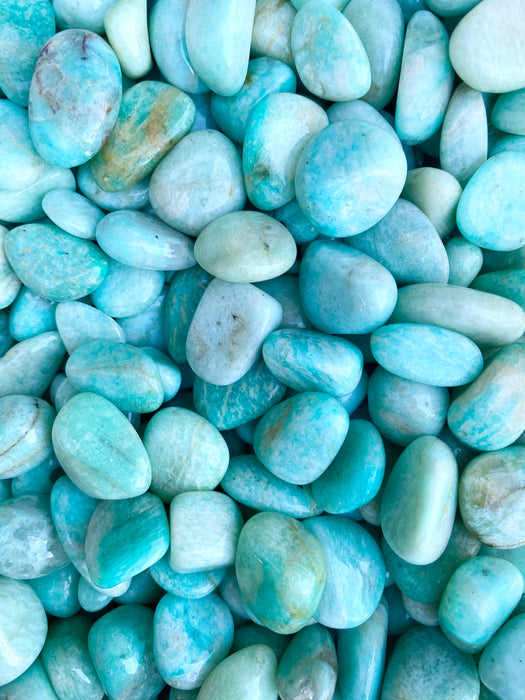 Amazonite Tumbled Stones Brazil