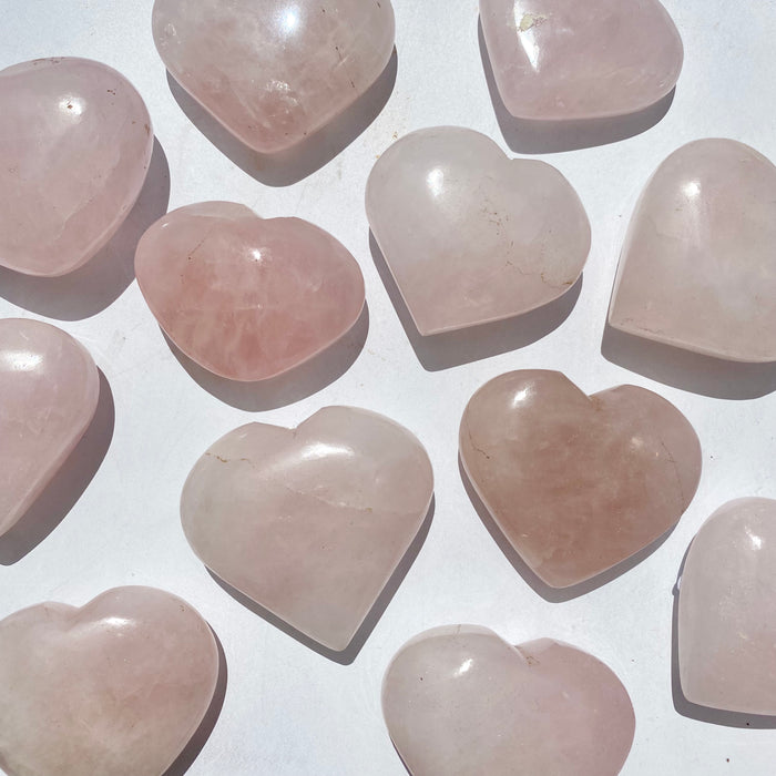 Rose Quartz Heart