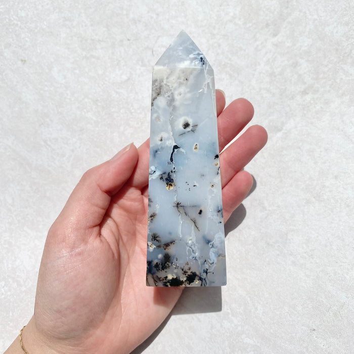 Dendritic Agate Obelisk DA12